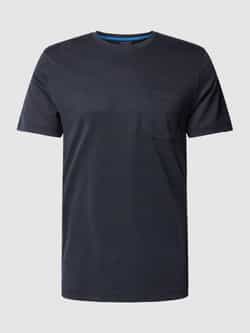 Christian Berg Men T-shirt met opgestikte borstzak
