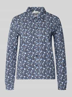 S.Oliver RED LABEL Relaxed fit blouseshirt van katoenmix