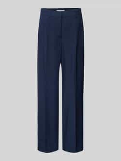 RAFFAELLO ROSSI Straight leg stoffen broek met verkort model 'OLESSA'