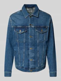Pepe Jeans Regular fit jeansjack met knoopsluiting