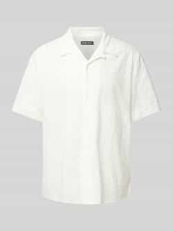 Antony Morato Regular straight fit vrijetijdsoverhemd met structuurmotief