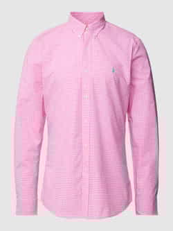 Polo Ralph Lauren Overhemd Lange Mouw CHEMISE AJUSTEE SLIM FIT EN POPELINE RAYE