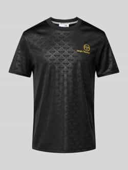 Sergio Tacchini T-shirt met labelstitching