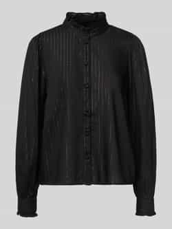 Vero Moda Regular fit blouse met lange mouwen van viscosemix model 'BUMPY'