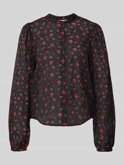 MSCH Copenhagen Regular fit overhemdblouse van viscosemix model 'Nancy'