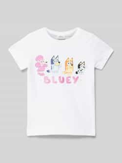 S.Oliver RED LABEL Regular fit T-shirt van puur katoen met Bluey -print