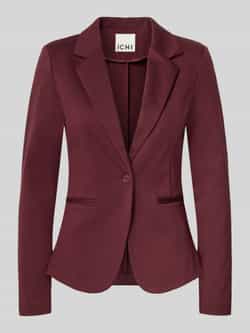 Ichi Slim fit blazer met paspelzakken model 'KATE'