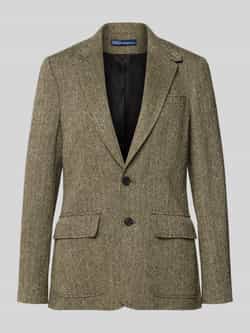 Polo Ralph Lauren Blazer van lamsshearling met reverskraag model 'HERTIAGE'