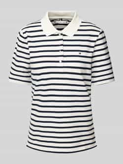 Tommy Hilfiger Regular fit poloshirt met logostitching model '1985'