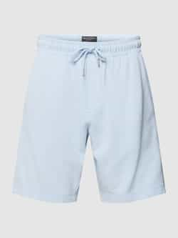 Marc O'Polo Regular fit sweatshorts met tunnelkoord