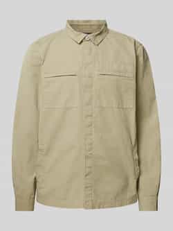 Barbour Regular fit overshirt met platte kraag model 'CASTLEBAY'
