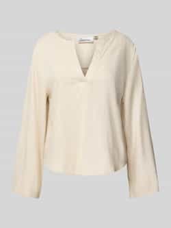 My Essential Wardrobe Blouseshirt met V-hals model 'Dias'