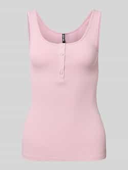 Pieces Slim fit tanktop van katoenmix model 'KITTE'