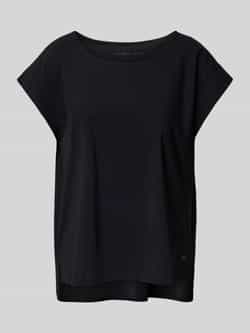 RAFFAELLO ROSSI T-shirt met labelapplicatie model 'GRIT'