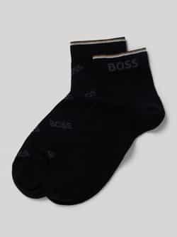 Boss Sokken met labelprint in een set van 2 paar