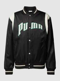 Puma Varsity Jacket Fanbase College Zwart Black Heren