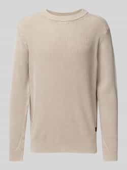 G-Star Raw Gebreide pullover met labelstitching