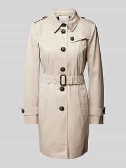 Fuchs Schmitt Klassieke Katoenen Trenchcoat Beige Dames