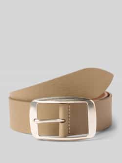 S.Oliver RED LABEL Leren riem met vierkante sluiting
