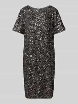 Comma Knielange jurk met ronde hals