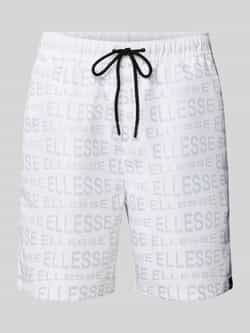 Ellesse Korte regular fit broek met tunnelkoord model 'DiSTORTA'