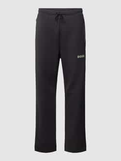BOSS Green Sweatpants met labelapplicatie model 'Hadim'