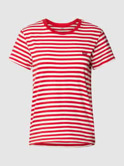 Levi's T-shirt The Perfect Tee met klein logoborduursel