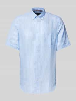 Christian Berg Men Vrijetijdsoverhemd met knoopsluiting