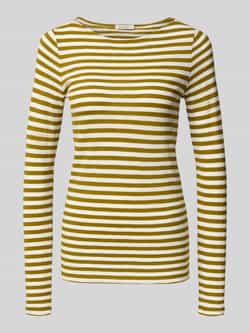 Marc O'Polo Slim fit shirt met lange mouwen van puur katoen