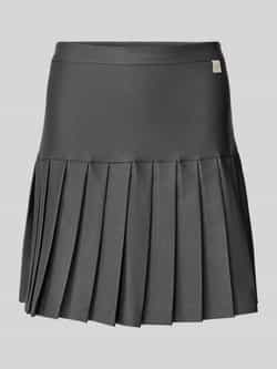 Karo Kauer Minirok met plooien