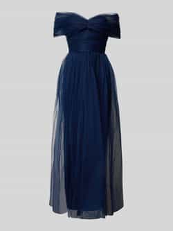 Lace & Beads Avondjurk met carmenhals