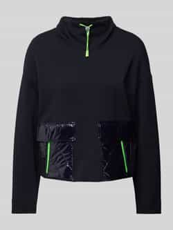 Marc Cain Sweatshirt met opstaande kraag