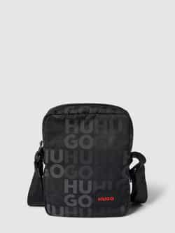 HUGO Crossbodytas met logomotief model 'Ethon'