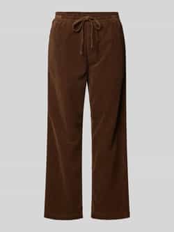 Carhartt Work In Progress Corduroy broek met elastische band model 'FLOYDE'