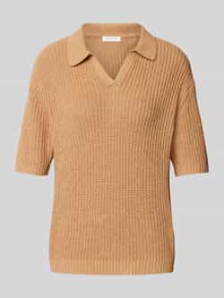 Christian Berg Woman Gebreid shirt met V-hals