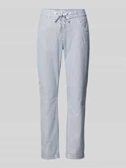 Tom Tailor Relaxed fit wijde broek met tunnelkoord