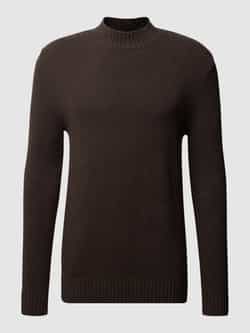 Drykorn Gebreide pullover met opstaande kraag model 'Zayn'