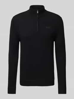 Superdry Gebreide trui ESSENTIAL EMB KNIT HALF ZIP