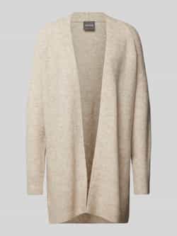 MOS MOSH Lange cardigan met ribboorden model 'THORA'