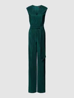 Vera Mont Jumpsuit met strikceintuur