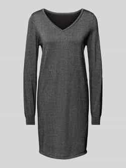 Vero Moda Loose fit gebreide jurk met effectgaren model 'HAPPYSHINE'