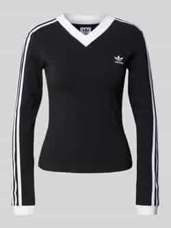 adidas Originals Shirt met lange mouwen en labelstitching