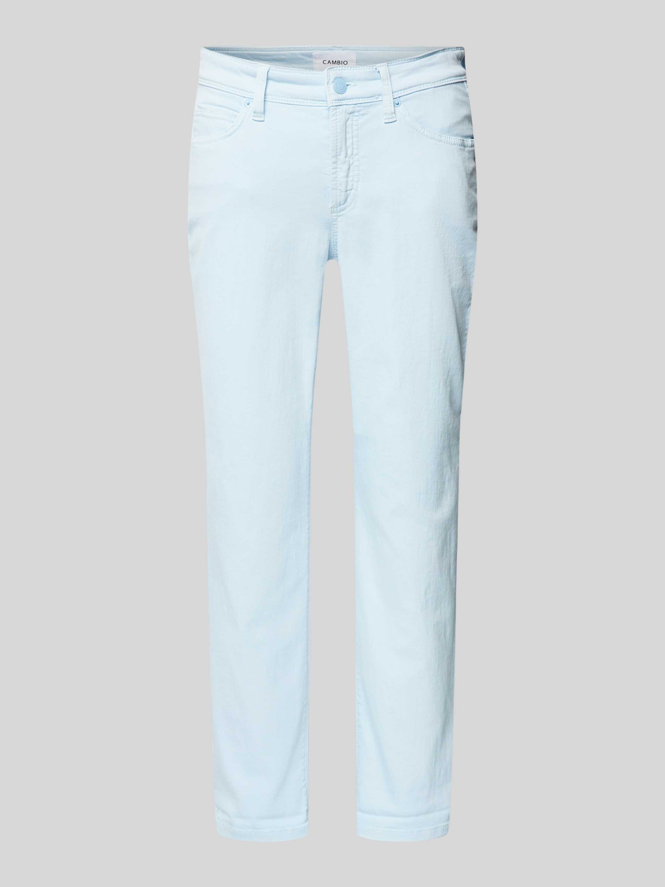 CAMBIO Regular fit jeans met verkort model