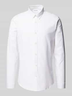 Lindbergh Slim fit vrijetijdsoverhemd met button-downkraag model 'Oxford'