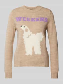 Weekend Max Mara Gebreide pullover met ribboorden model 'OMBROSA'