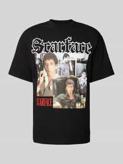 REVIEW T-shirt met motiefprint