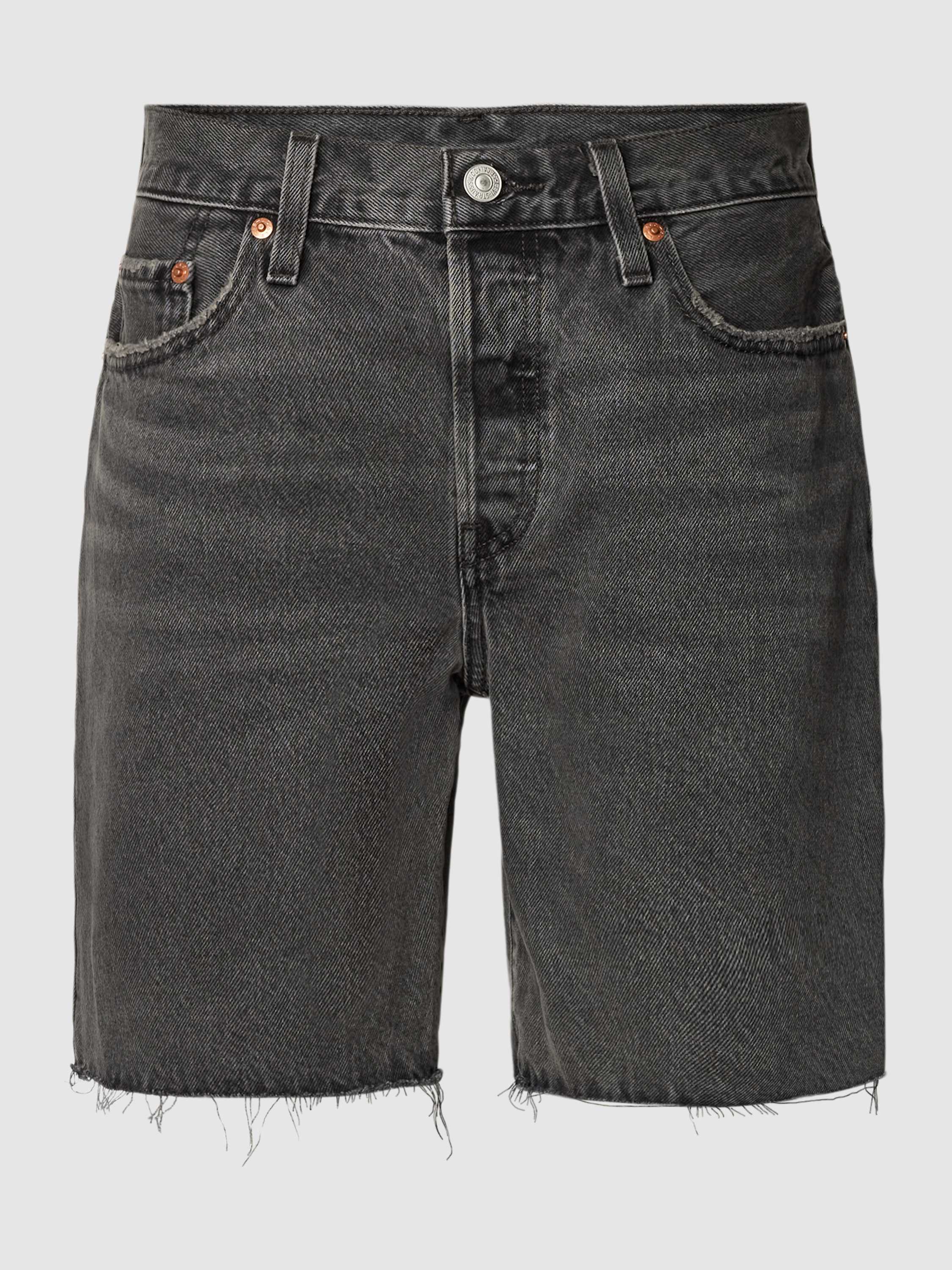 Levi's Korte jeans met franjes