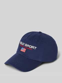 Polo Sport Baseballpet met labelstitching