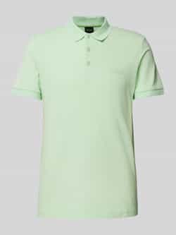 BOSS Green Poloshirt met labeldetail model 'Paule'