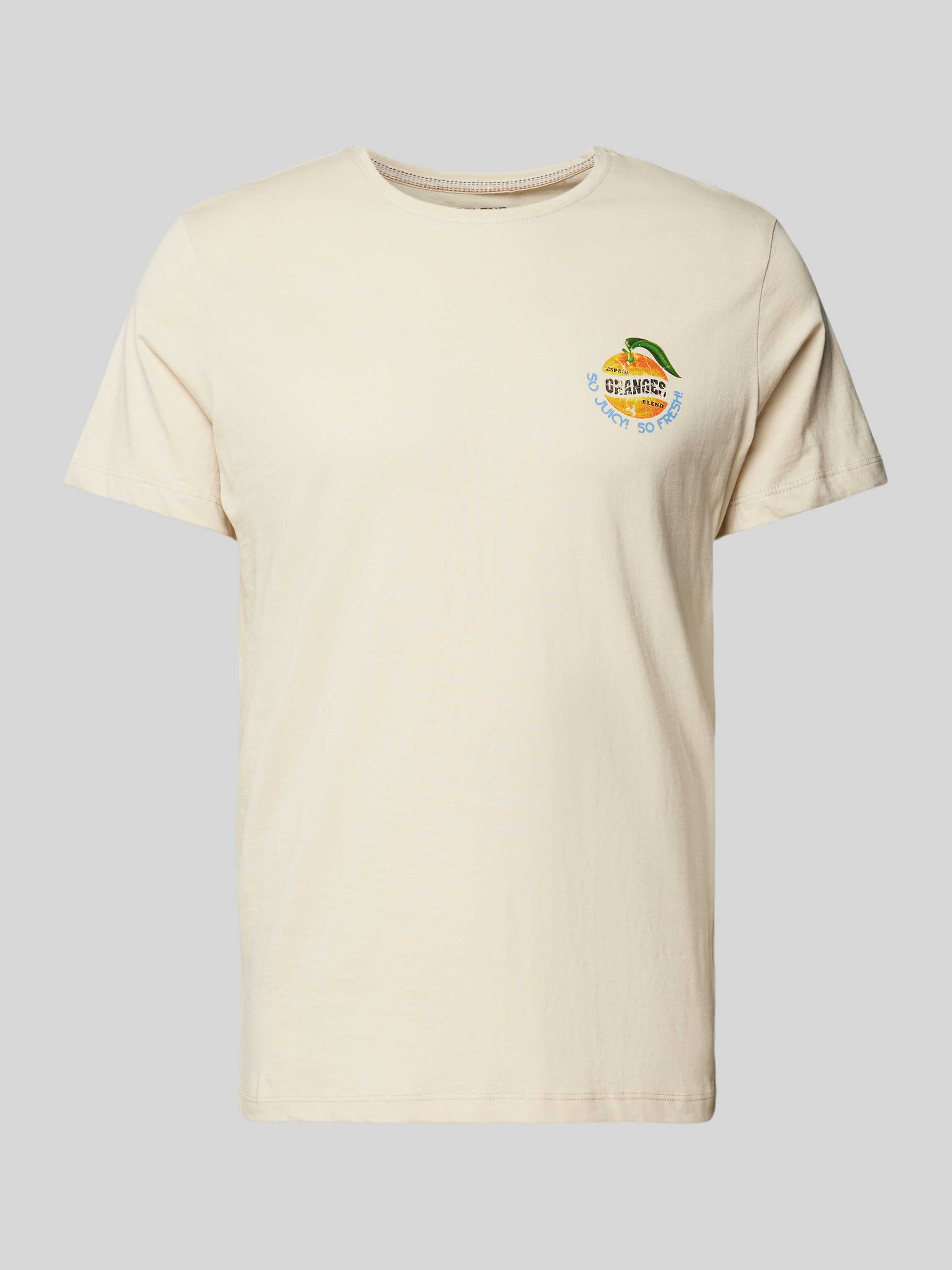 Blend T-shirt met motiefprint